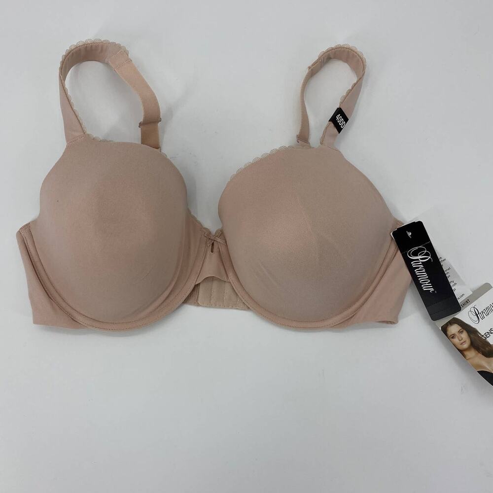 New PARAMOUR Sensational Underwire Full Figure T-Shirt Bra 40DD